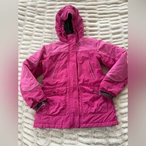 Girls Lands’End Pink Jacket